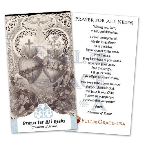 6gPrayer-for-All-Needs-Holy-Card